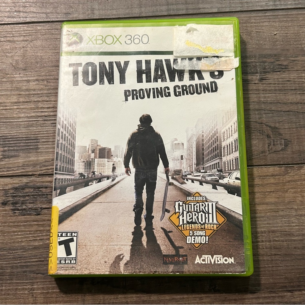 Tony Hawk's Proving Ground - Microsoft Xbox 360 - GH 5 Song Demo‎ Not Included